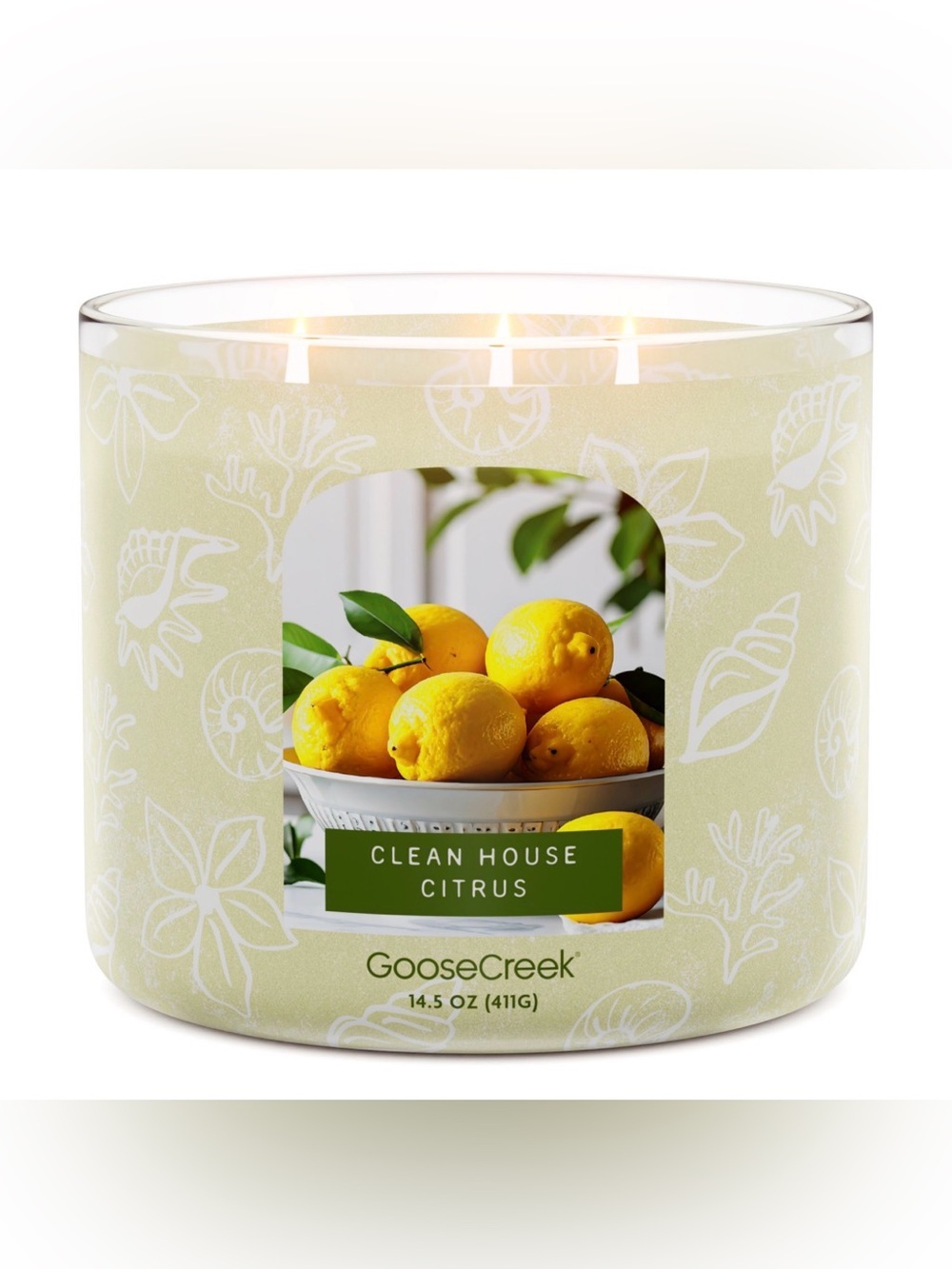 Goose Creek Clean House Citrus 3-Wick Candle - 14.5 oz